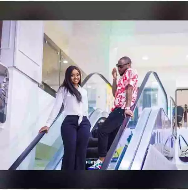 Chioma And Davido Step Out For A Date, Reveals What Appears To Be A Baby Bump (Pics) 